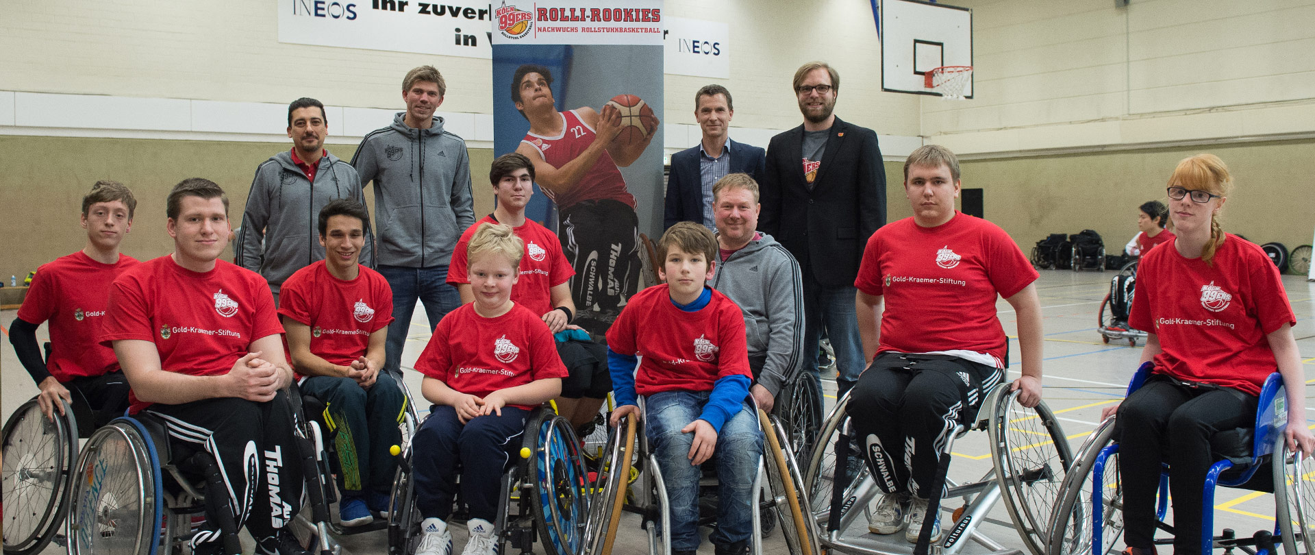 Gold-Kramer-Stiftung präsentiert die „Rolli-Rookies“