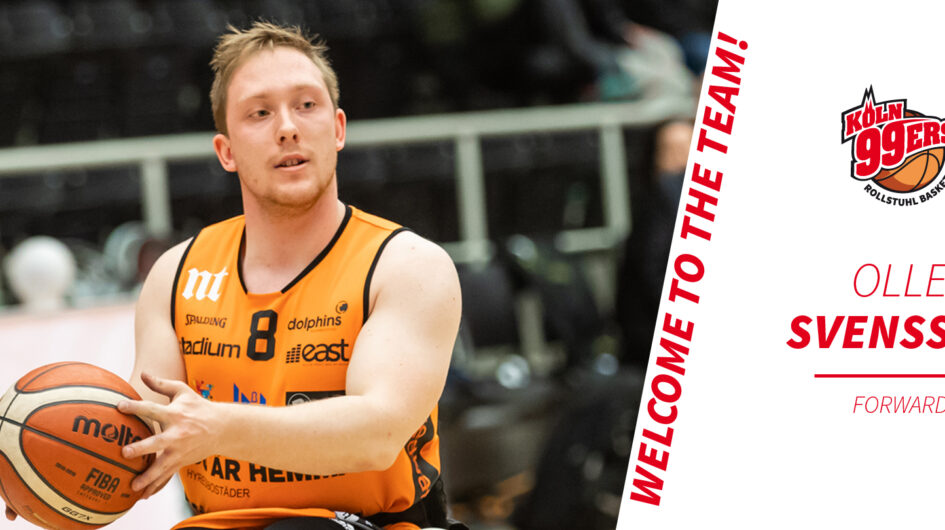 Olle Svensson wechselt zu den Köln 99ers