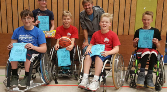 Rolli-Rookies gehen beim Juroba-Cup in Bonn an den Start