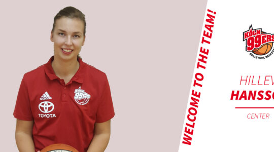 Hillevi Hansson – weitere Schwedenpower im Team der Köln 99ers