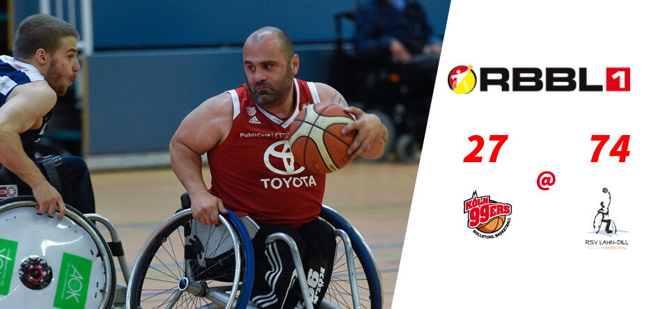 Lahn-Dill zu stark für Köln 99ers