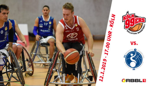 Die Köln 99ers starten mit einem Heimspiel gegen die BG Baskets Hamburg ins neue Jahr.