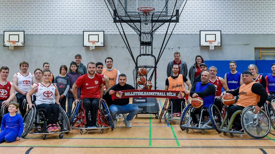 Lukas Podolski Stiftung unterstützt die Köln 99ers