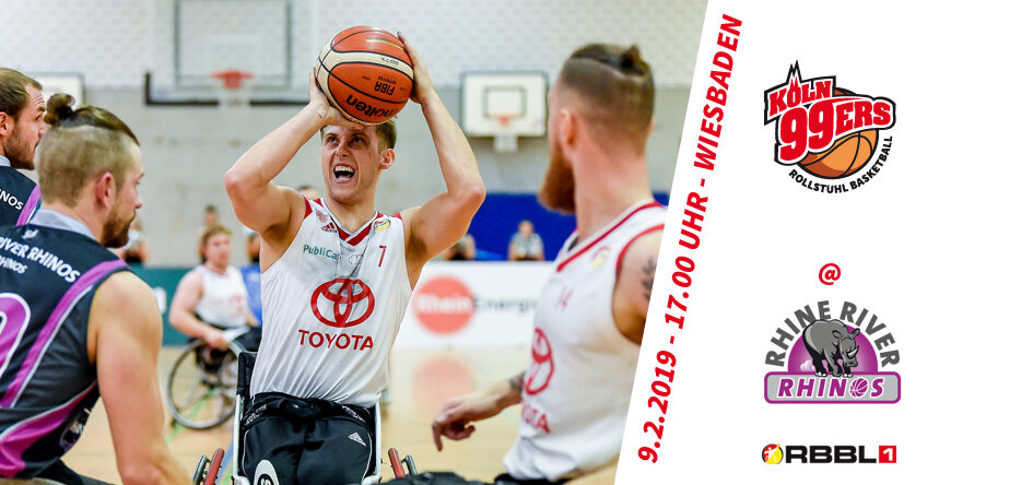 Köln 99ers zu Gast bei den Rhein River Rhinos