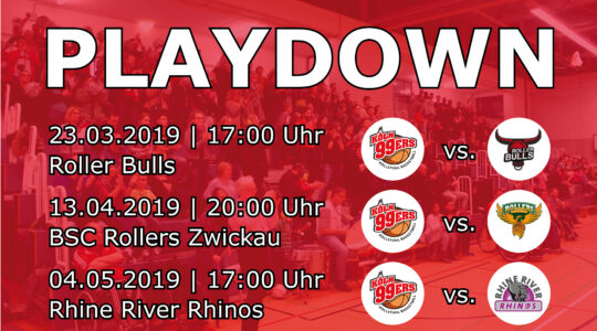 Playdowns terminiert