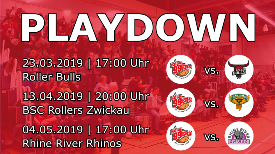 Playdowns terminiert