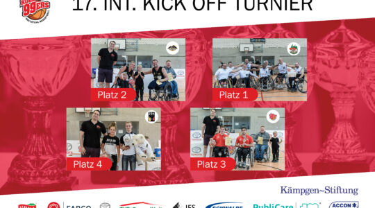KICK OFF Turnier 2019 mit neuem Siegerteam