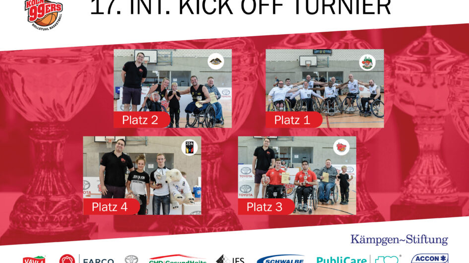 KICK OFF Turnier 2019 mit neuem Siegerteam