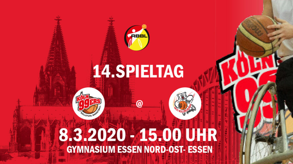 Letztes Spiel der Hauptrunde in der RBBL2N in Essen