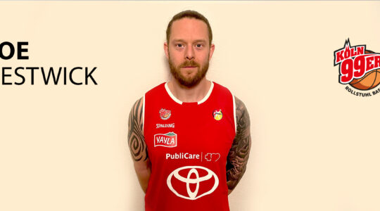 Joe Bestwick zurück im Trikot der Köln 99ers