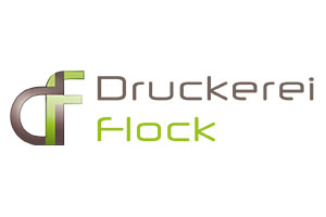 Logo Druckerei Flock