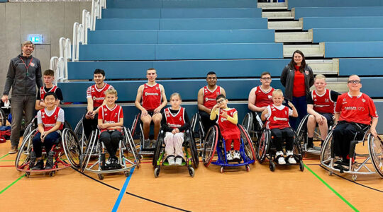 Rolli-Rookies – Freundschaftsspiel gegen Jungdelfine aus Trier