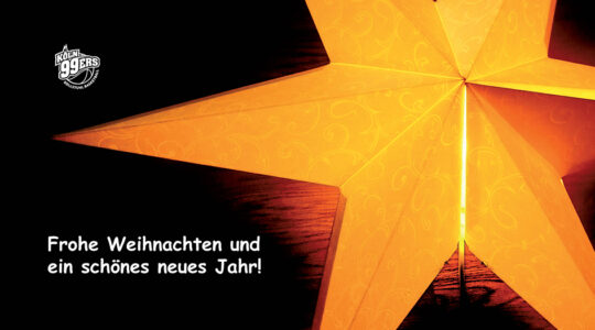 Frohe Weihnachten und ein schönes neues Jahr!