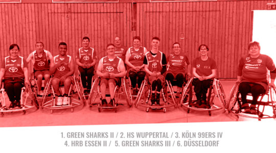 Kölner Landesligateam erfolgreich beim Green Sharks Cup in Essen