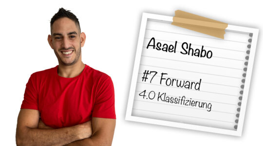 Asael Shabo kommt an den Rhein