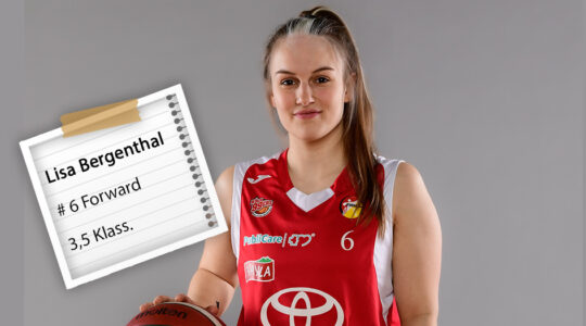 Lisa Bergenthal wieder im Dress der Köln 99ers
