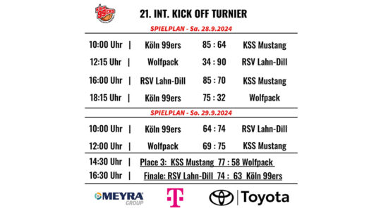 KICK OFF Turnier 2024
