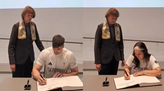 Ehrung durch Oberbürgermeisterin Henriette Reker