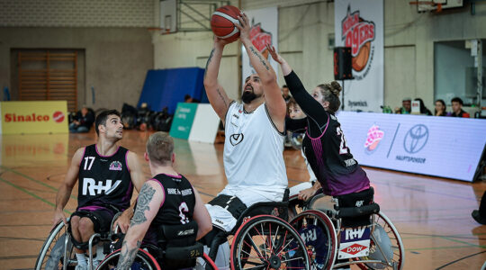 Pokalspiel gegen die Rhine River Rhinos