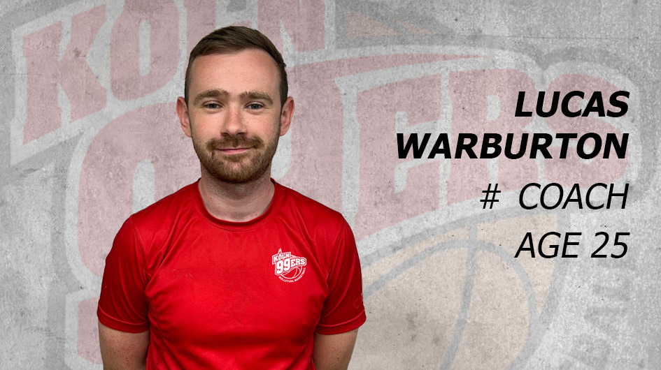 Lucas Warburton verstärkt das Trainerteam bei den Köln 99ers