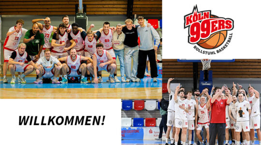 Köln 99ers – Fußgängerteam am Start