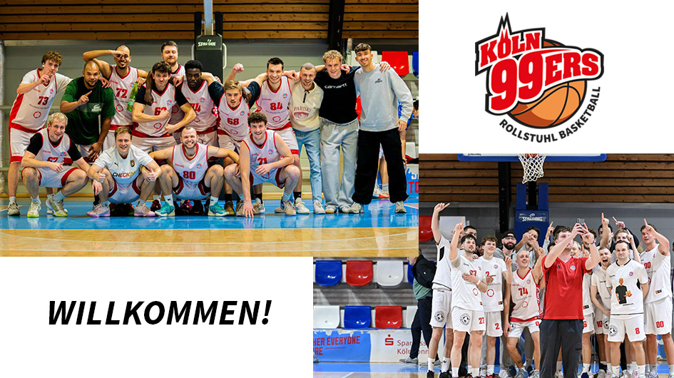 Köln 99ers – Fußgängerteam am Start